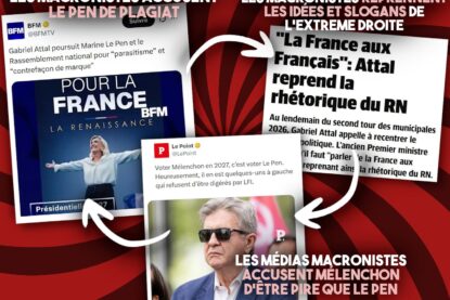 Les macronistes accusent Le Pen de plagiat, mais ils reprennent les idées et slogans de l