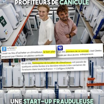 Victor Nihoul et Wesley Wasielewski, deux profiteurs de canicule qui ont trouvé le bon filon pour s’enrichir au dépens d