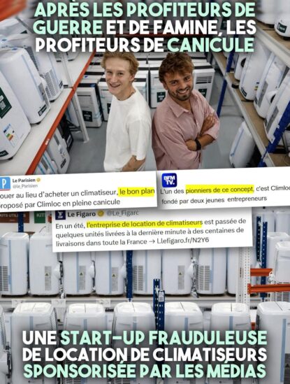 Victor Nihoul et Wesley Wasielewski, deux profiteurs de canicule qui ont trouvé le bon filon pour s’enrichir au dépens d